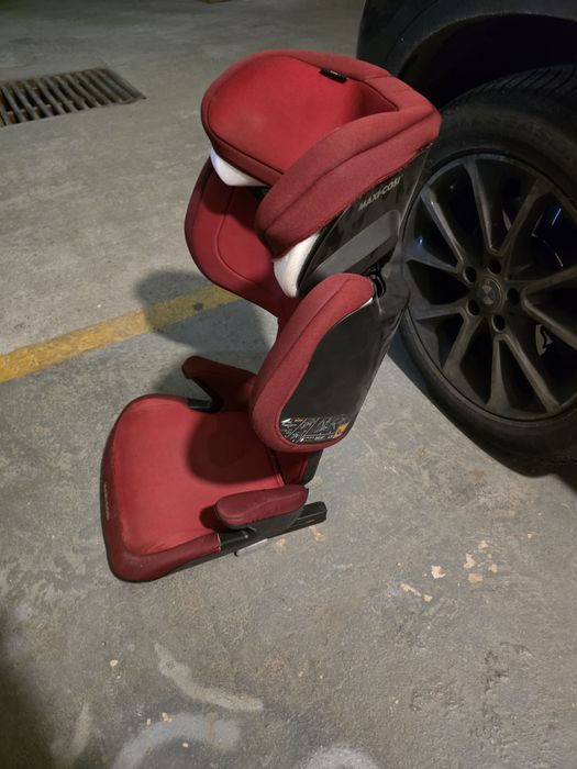 Scaun auto Maxi Cosi, roșu-fuchsia, ISOFIX
