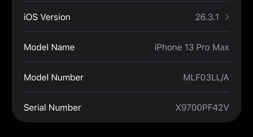 IPhone 13 Pro Max 1TB