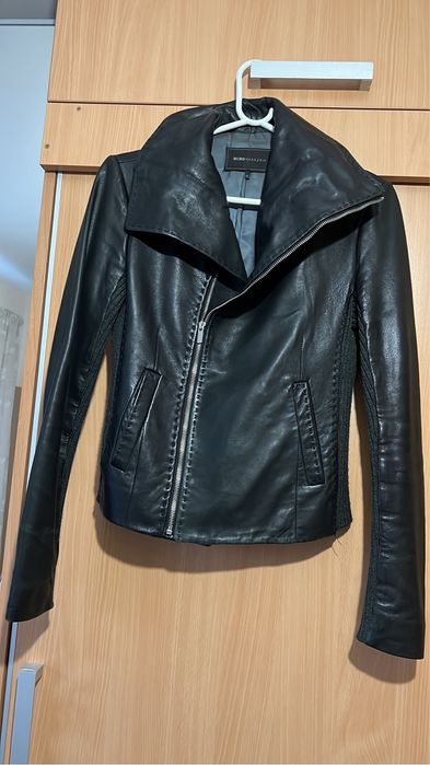 Geaca piele maro Massimo D