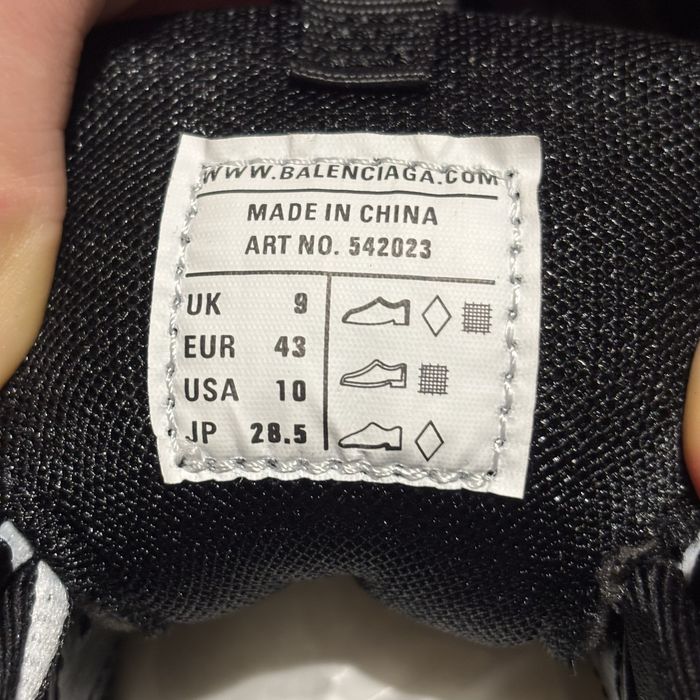 Balenciaga Track negrii/albi