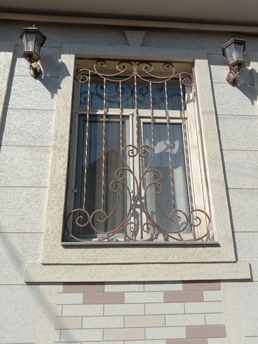 Навес решотка перила ограждения лексан металлоконструкция