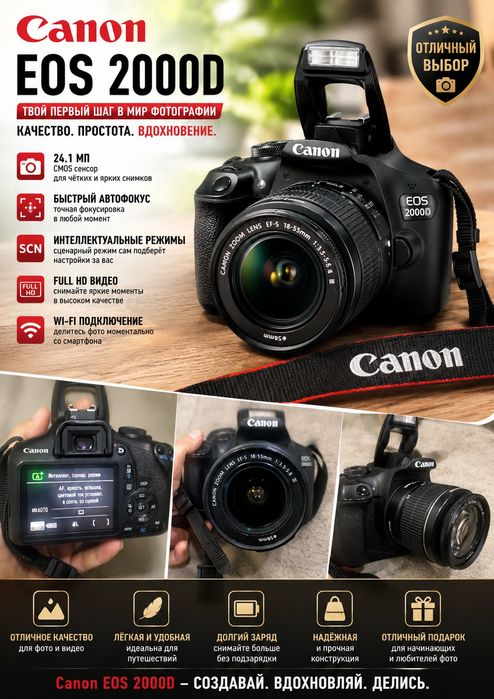Canon фотоаппарат