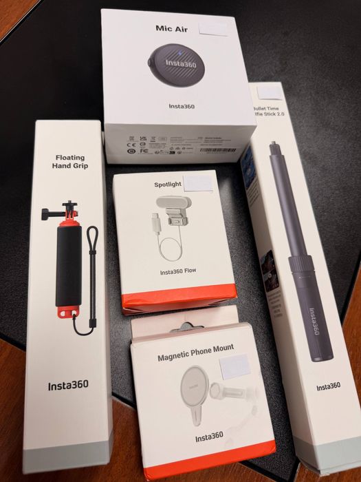 Insta360 aksesuarlari