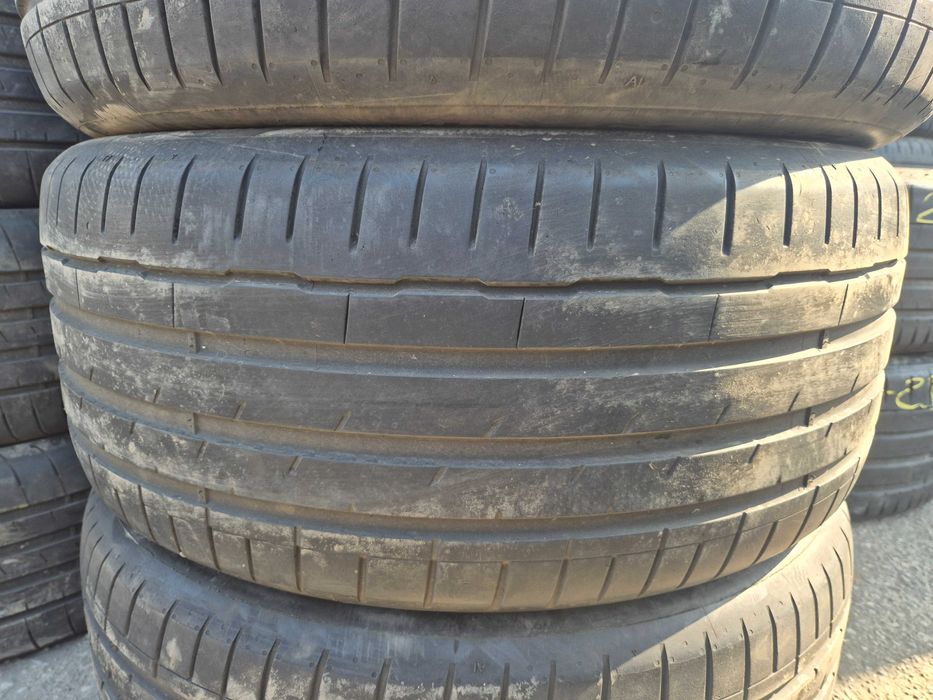 4 Anvelope de VARA - 255/45/19 - HANKOOK - OEM Tesla EV - Stare Foarte BUNA - DOT 2022 !