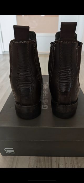 G star кожени боти