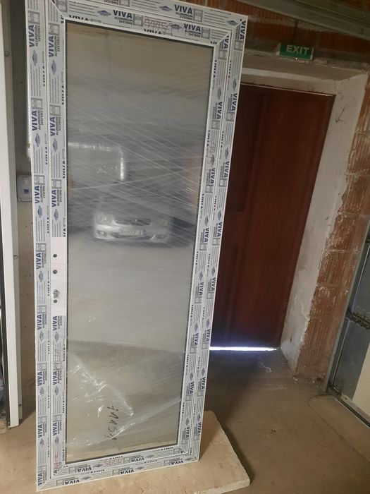 НОВА!Алуминиева врата с огледало.НОВА!-2бр.