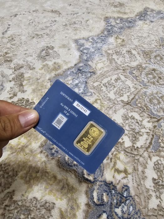 Золота с сертификатами