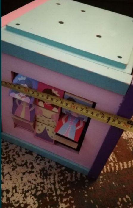 Cub joc copii lemn Montessori activitati pe toate fetele bebe copii