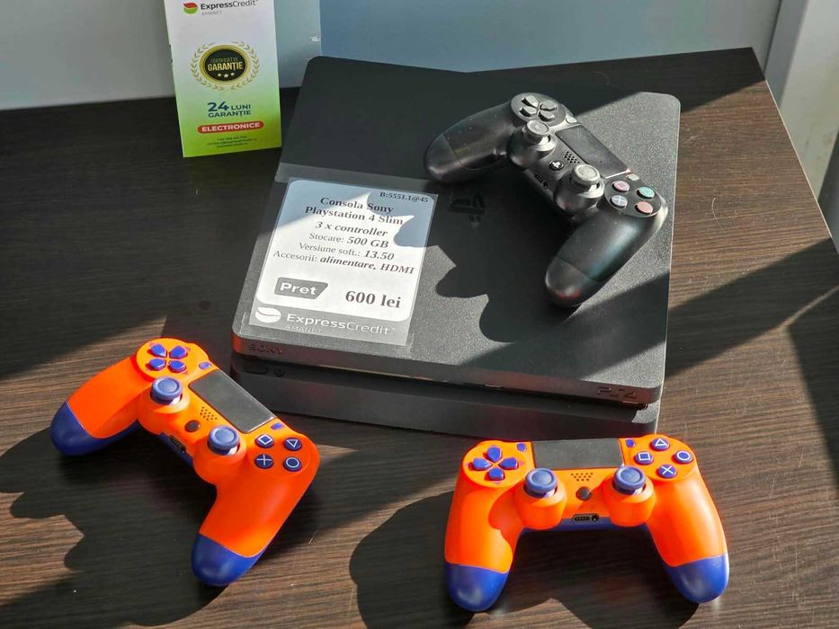 Consola Sony Playstation 4 Slim [Ag45 B.5551] - Garantie 2 ani