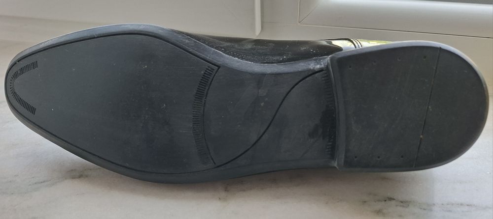 Pantofi ceremonie Bigotti nr.43 - piele lăcuită(purtat o singură dată)