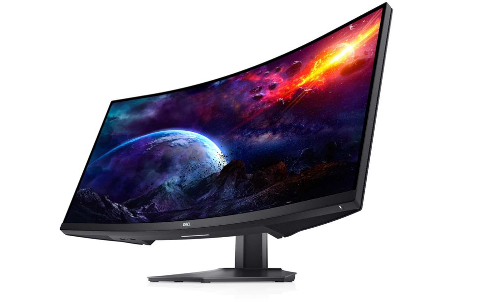 Широкоугольный Изогнутый Монитор Dell S3422DWG, нужна замена матрицы