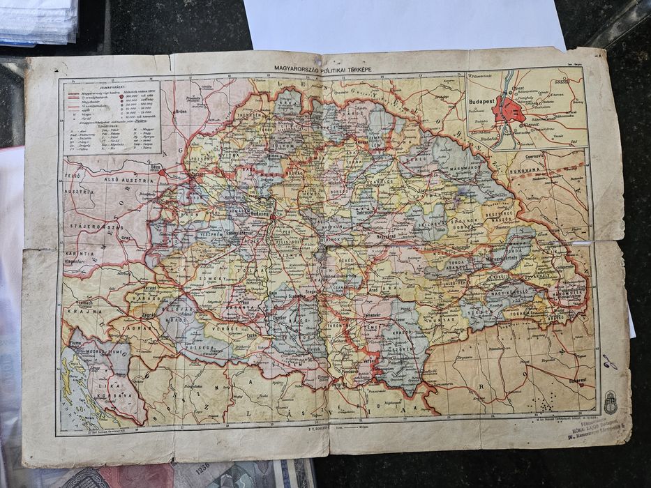 Harta Ungaria mare