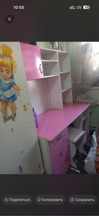 Продается детская мебель в хорошем состоянии!