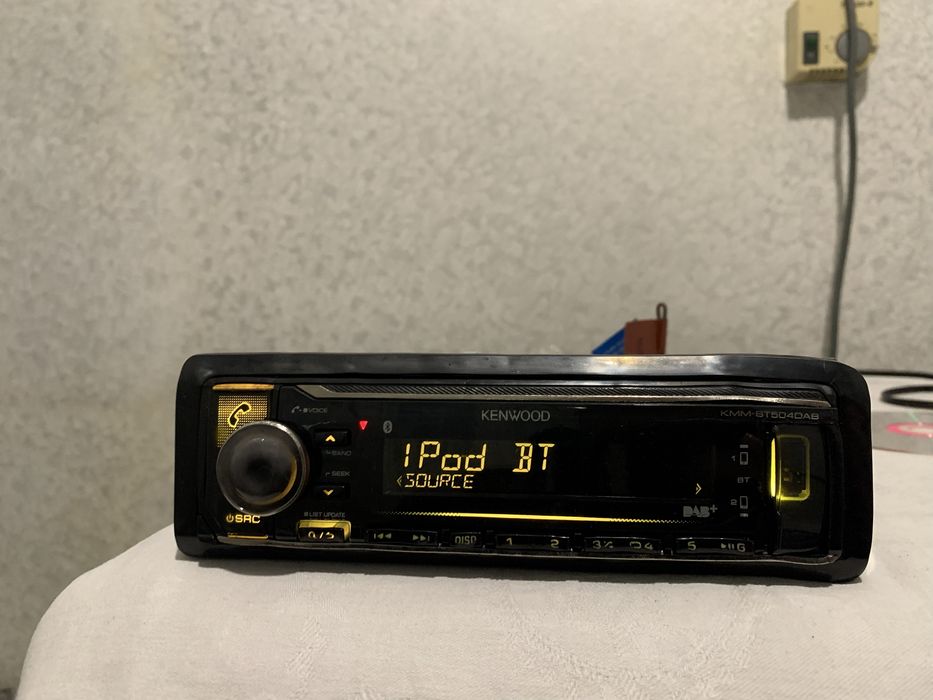 Авто радио Kenwood Bluetooth