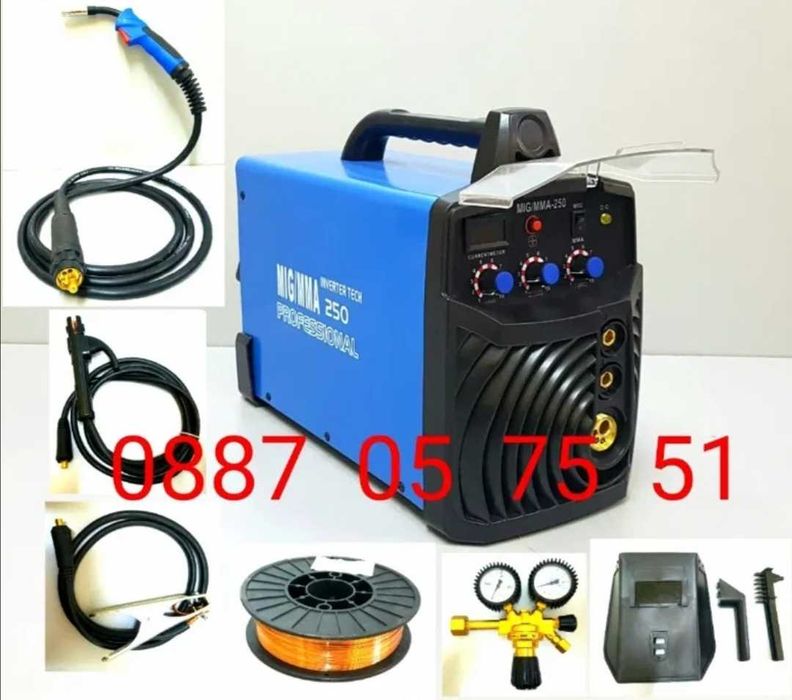 Телоподаващ Електрожен 250Ампера нови с ред. винтил