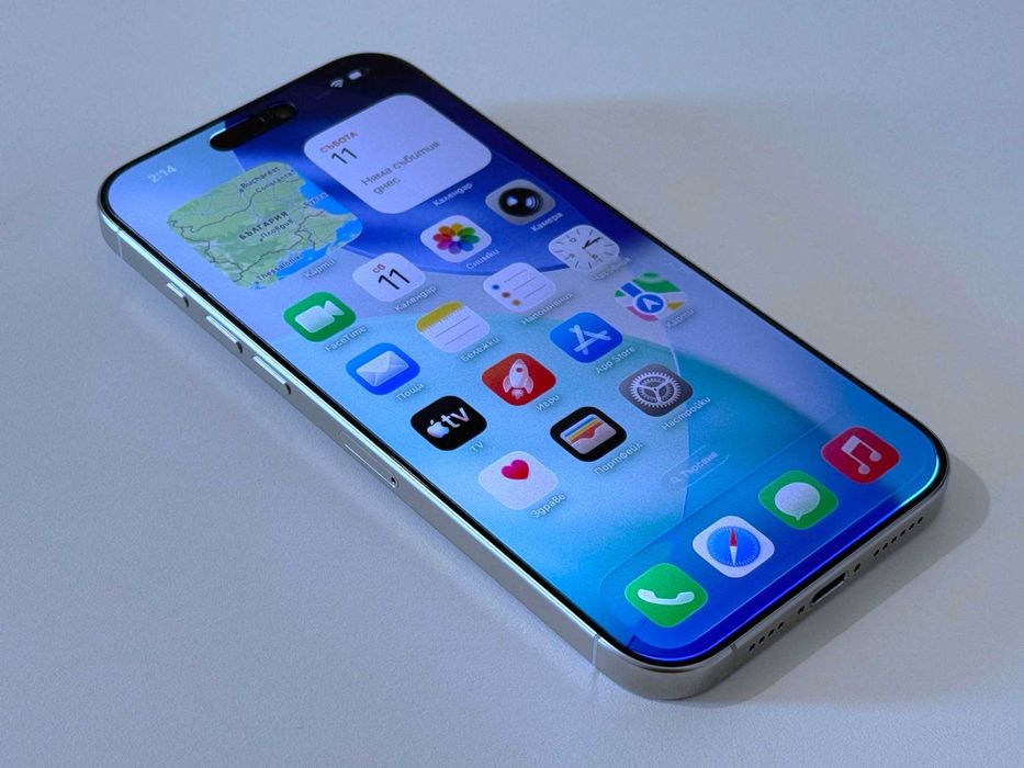 Бартер! Като НОВ! iPhone 16 Pro Max White Titanium (Бял) 94%