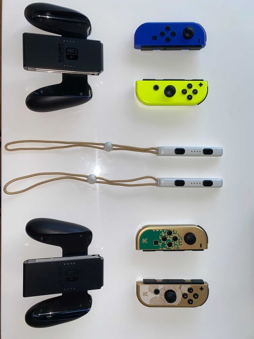 Nintendo Switch OLED Legend of Zelda Editie, + Joy-Cons si Accessori