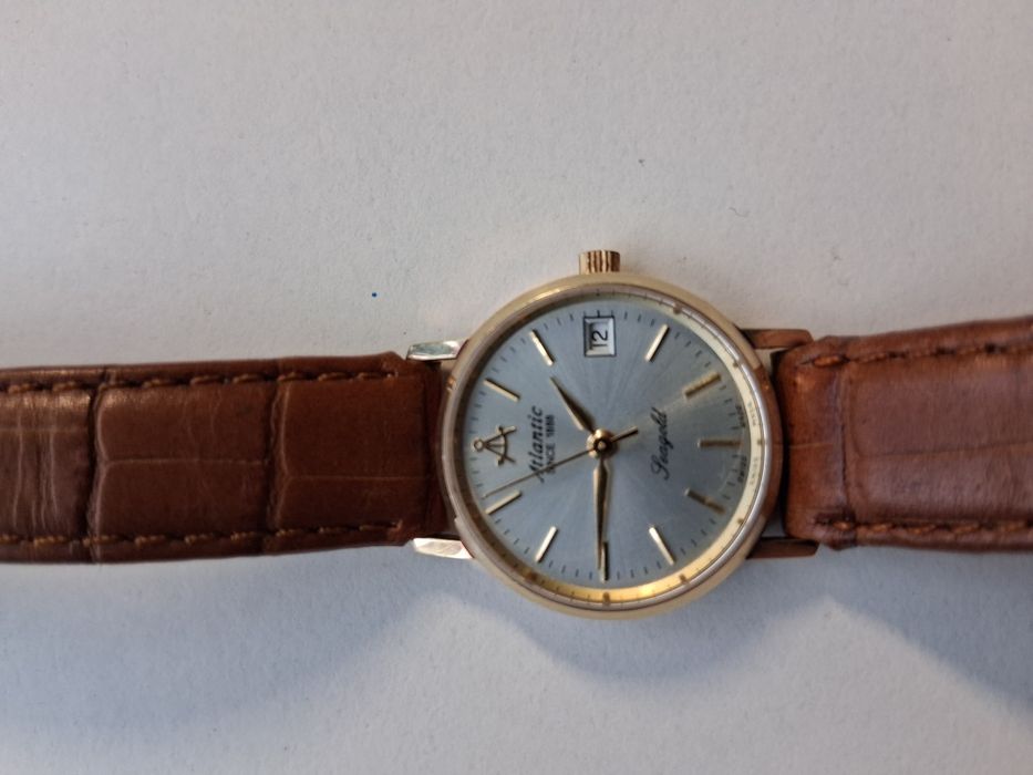Ceas Atlantic Seagold Quartz Ladies . Aur 14 K