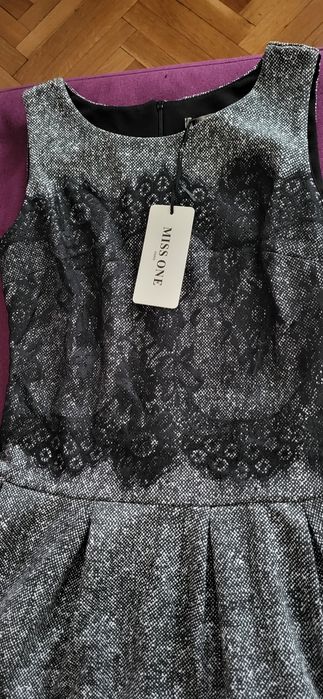 Дантелена рокля, размер М