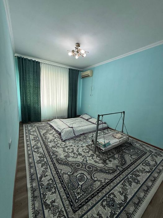 Яшнабад возле метро 4/4/4 73,3 м² с ремонтом мебелью и техникой