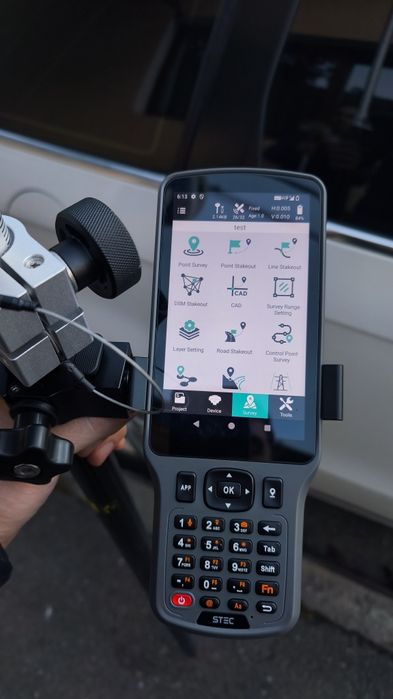 GNSS RTK STEC PRO GNSS LASER 200m2xcamera Ar 1808 canale,Hi Target,Sin