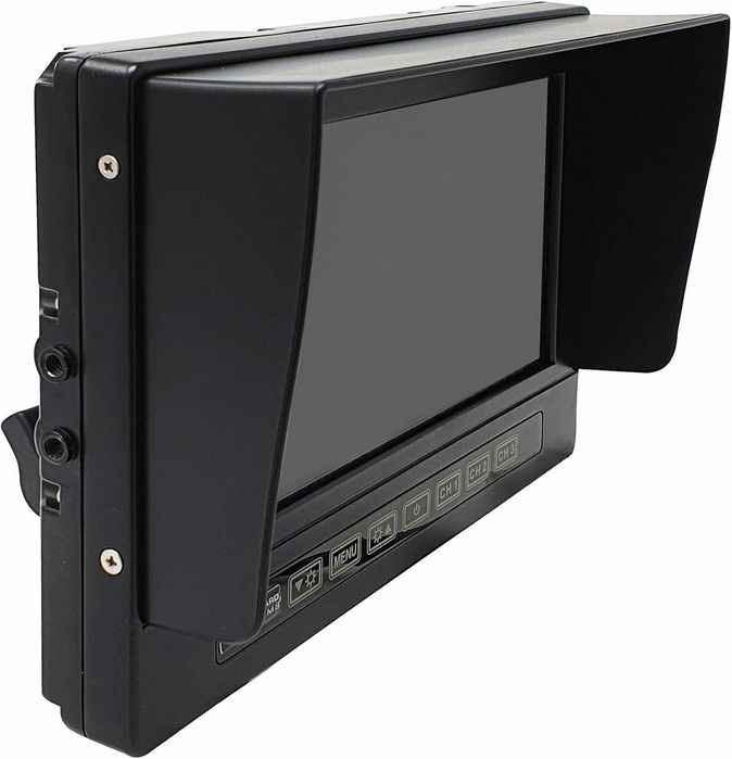 Камера за задно виждане Carguard  Full HD 7 115° 3 входа за камера Професионална Камера за камион бус кемпер