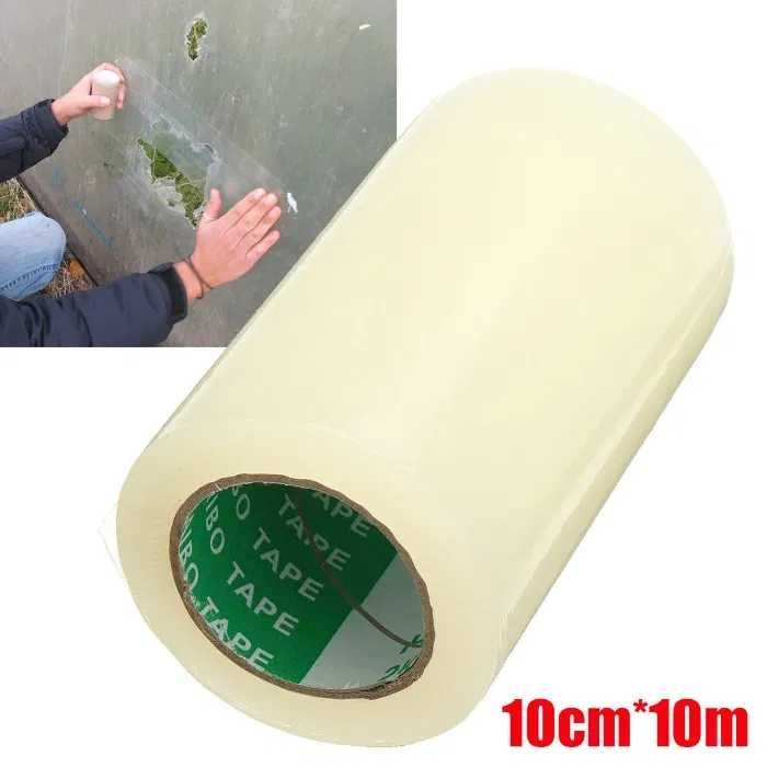 Bandă adeziva speciala pentru lipit folie SOLAR. 6cm x 10M.