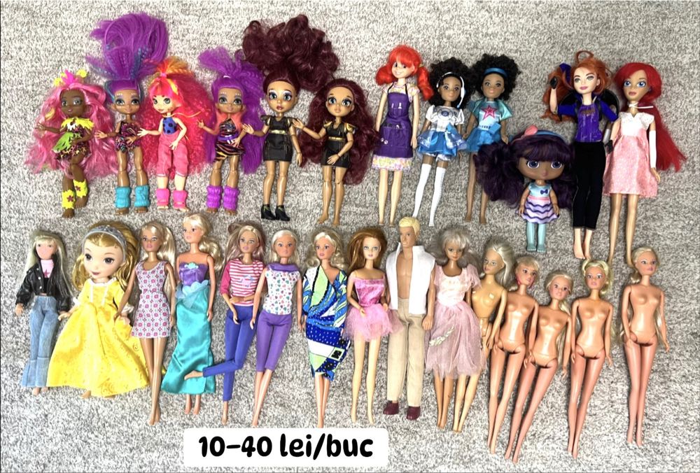 Barbie Monster high Clopo Moana Doremi Lol,Sindi