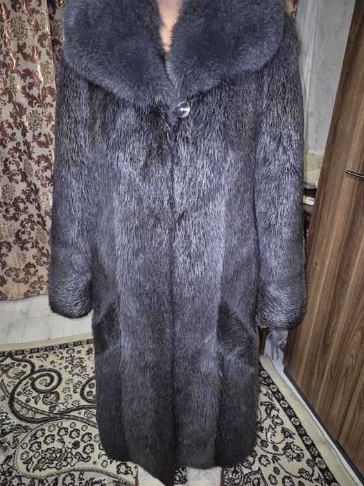 Нутриевая шуба натуральная