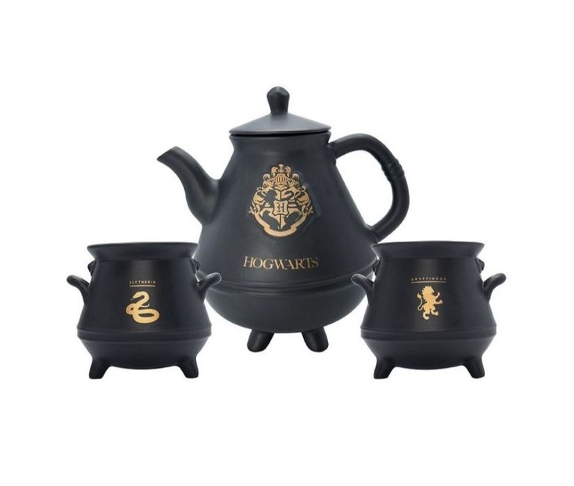 Комплект чайник с чаши Harry Potter - Hogwarts