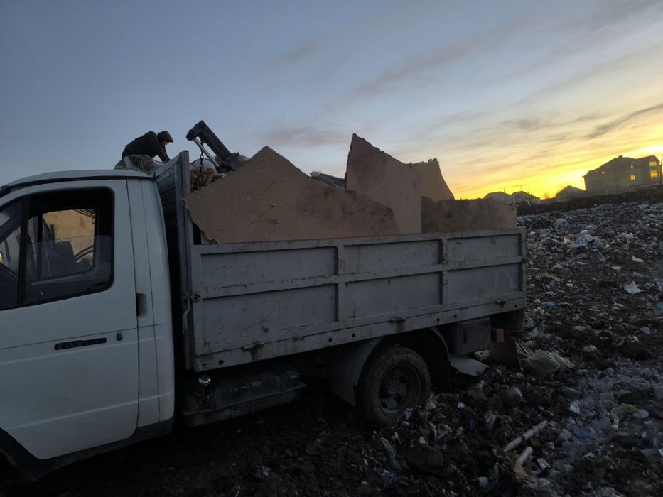 Вывоз мусора Газель Грузоперевоз Шым