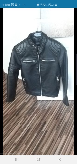 Geacă Pull & Bear piele ecologică