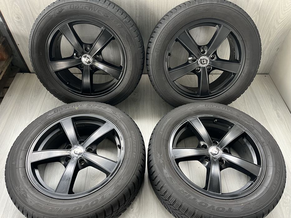 Джанти 17 цола 5х114,3 за Мазда 6 със зимни гуми 225/55/17