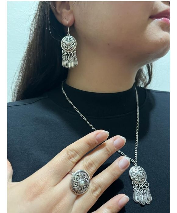 Этно набор,шашбау,шекелик,серьги