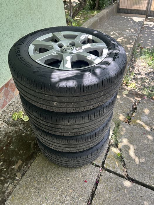 jante  cu cauciucuri vara  195 65R15