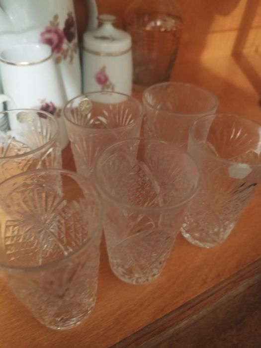 Хрусталь .Рюмки,вазы.Советские