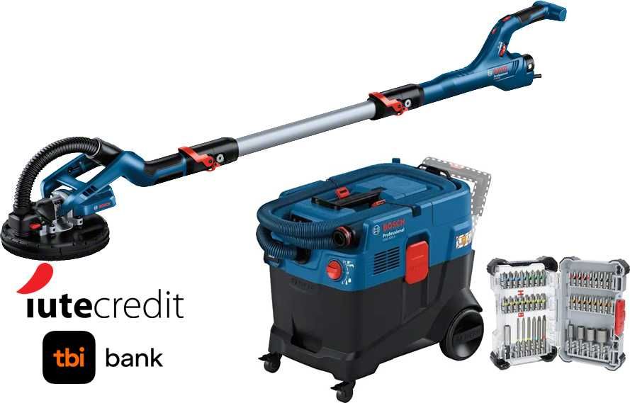 Шлайфмашина жираф за стени GTR 550  + Прахосмукачка GAS 400 A Bosch