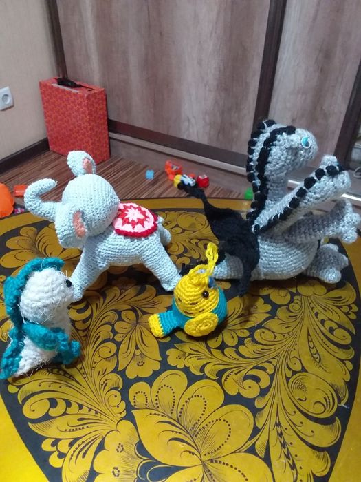 Вязаные игрушки, продаю