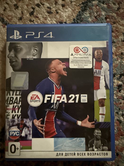 Диск ps4 FIFA 21
