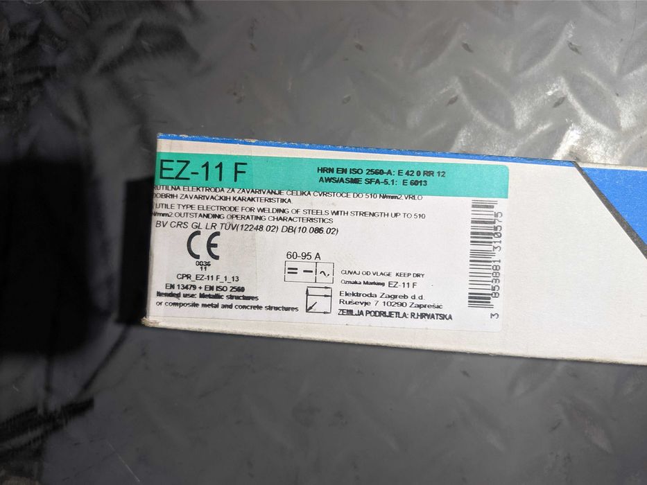 Electrozi sudură bazici (superbaz) și rutilici (supertit fin), 2.5 mm