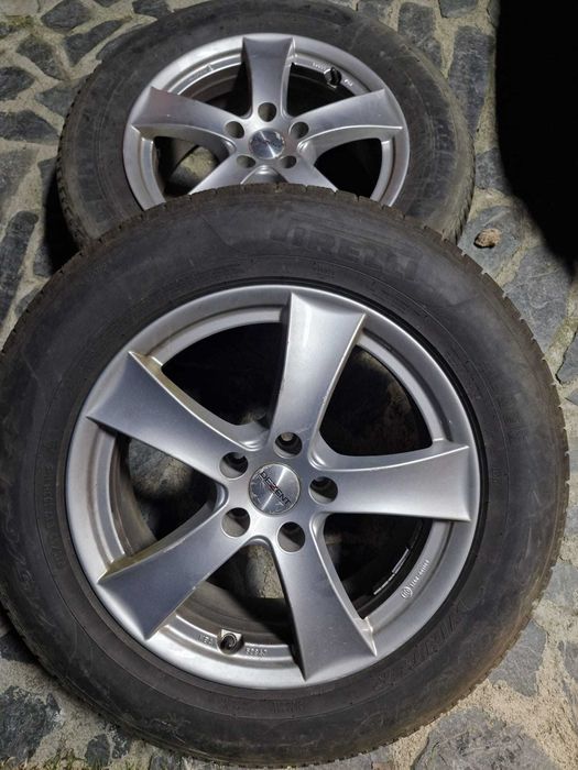 jante 17 cu cauciucuri 215 65 r17 iarna + cauciucuri 235 55 r17 vara