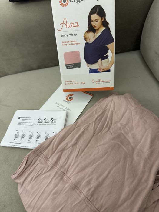 Слинг Ergobaby Aura- цвят розов