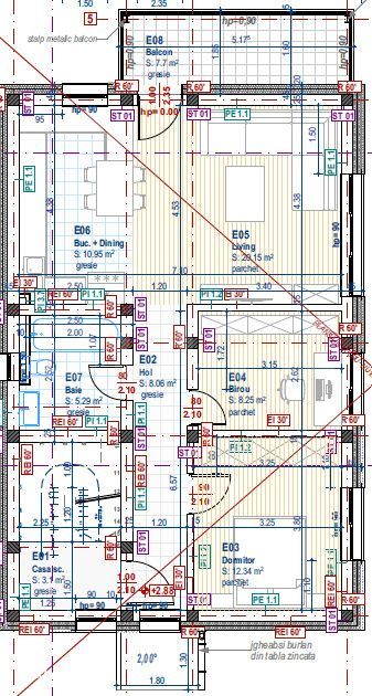 Apartamen 3 camere, 65mp, etaj 1, gradina proprie 80mp, zona Avram Ian