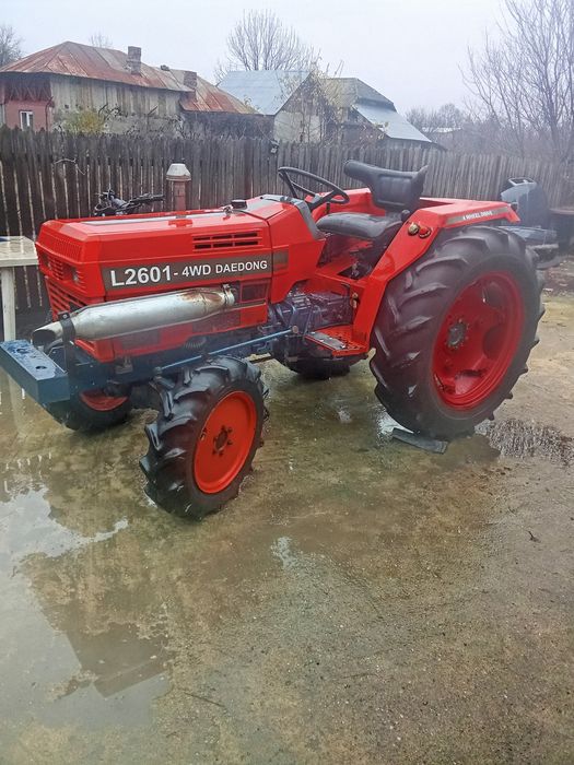 Tractor japonez 26cp 4x4