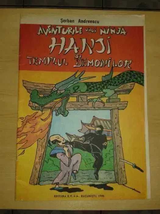 Aventurile unui Ninja revista romaneasca de benzi desenate