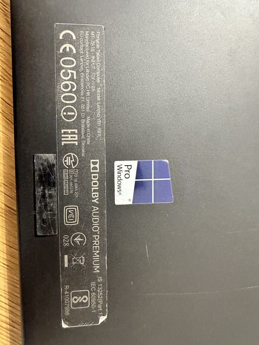 Lenovo Yoga Book YB1-X91F