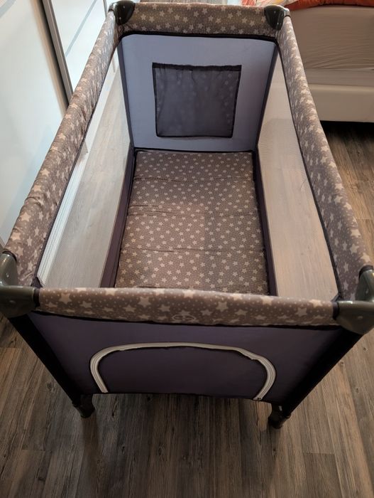 Детска кошара с два матрака  / детско легло Bebino на две нива