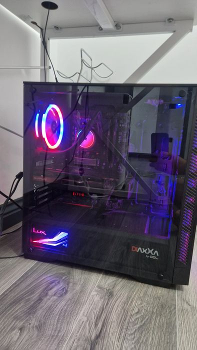 PC/Setup Gaming Complet – Ryzen 7 5700x + RX 7800 XT, Monitor 280 hz și Accesorii