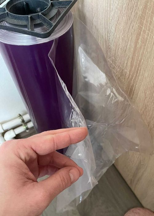 Folie Termocontractibila din PVC - 500mm - 400m lungime - 30 microni