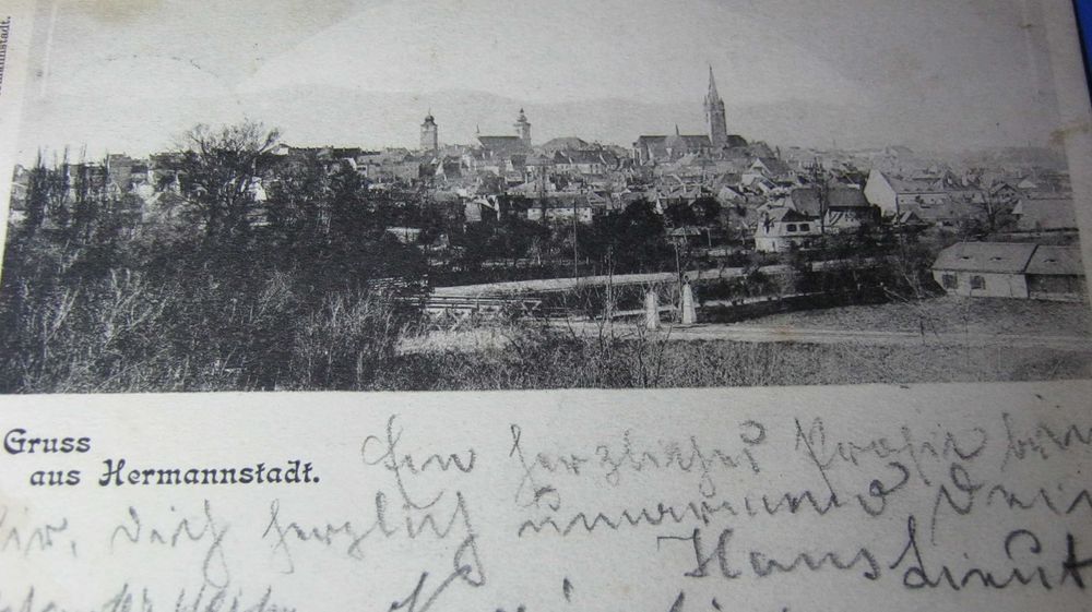 Ilustrata veche,Carte Postala,SIBIU,HERMANNSTADT,1900